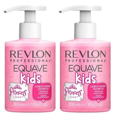 2 SHAMPOO PRINCESS EQUAVE KIDS HIPOALERGÉNICO 300ml