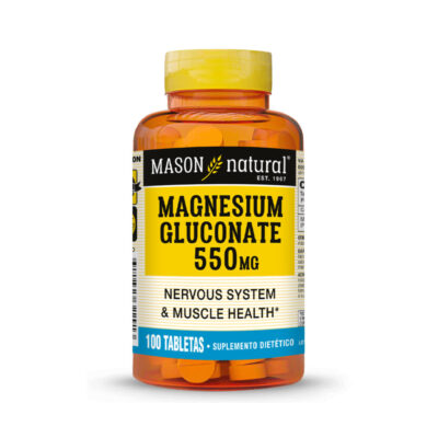 Gluconato de Magnesio 550 mg (100 tableta)